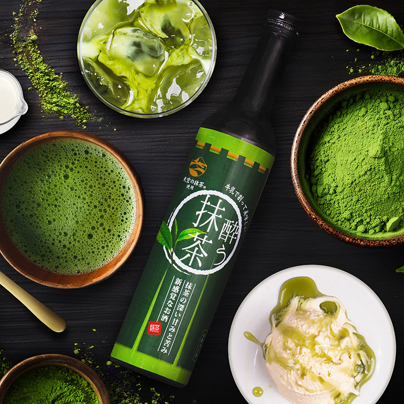 ALC20% 抹茶のリキュール 酔う抹茶 500ml